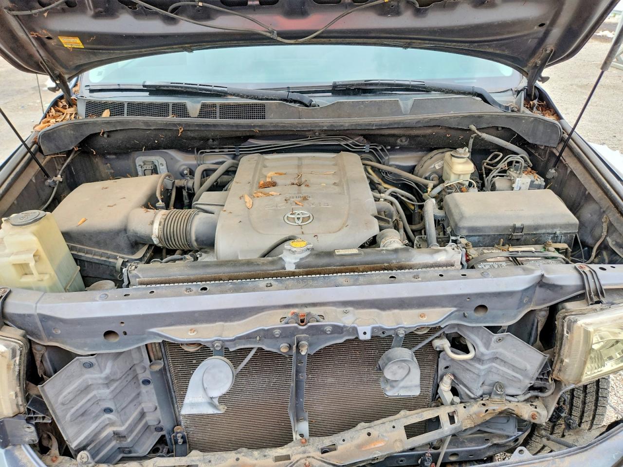 2007 Toyota Tundra Sr5 Gray vin: 5TFRV54157X010551