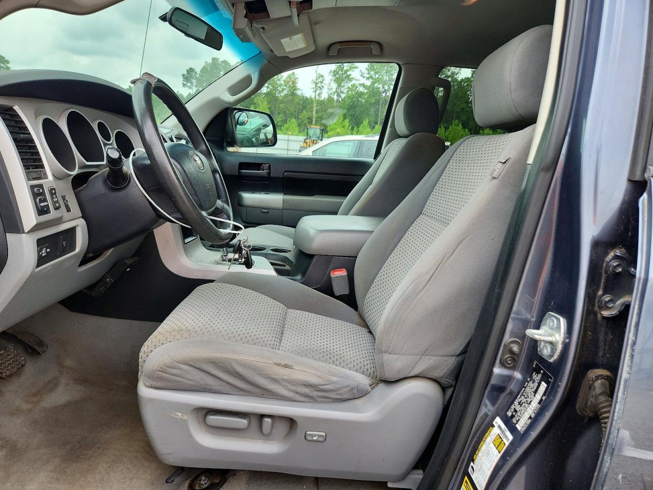 2007 Toyota Tundra Sr5 Gray vin: 5TFRV54157X010551