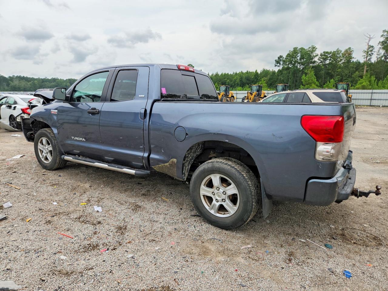 2007 Toyota Tundra Sr5 Gray vin: 5TFRV54157X010551