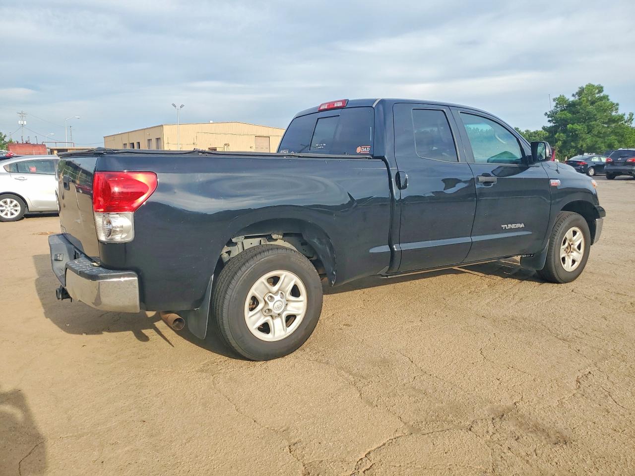 2007 Toyota Tundra Sr5 Black vin: 5TFRV54157X021632