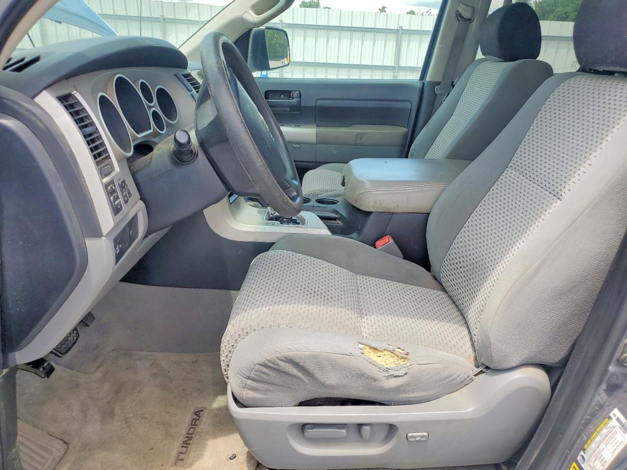 2008 Toyota Tundra Sr5 Серый vin: 5TFRV54158X039758