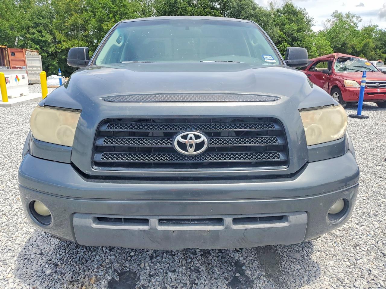 2008 Toyota Tundra Sr5 Серый vin: 5TFRV54158X039758