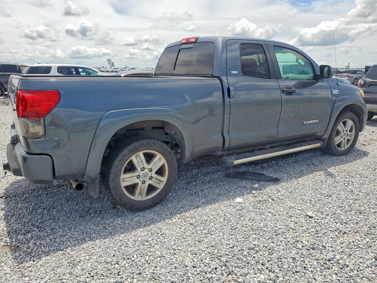 2008 Toyota Tundra Sr5 Серый vin: 5TFRV54158X039758
