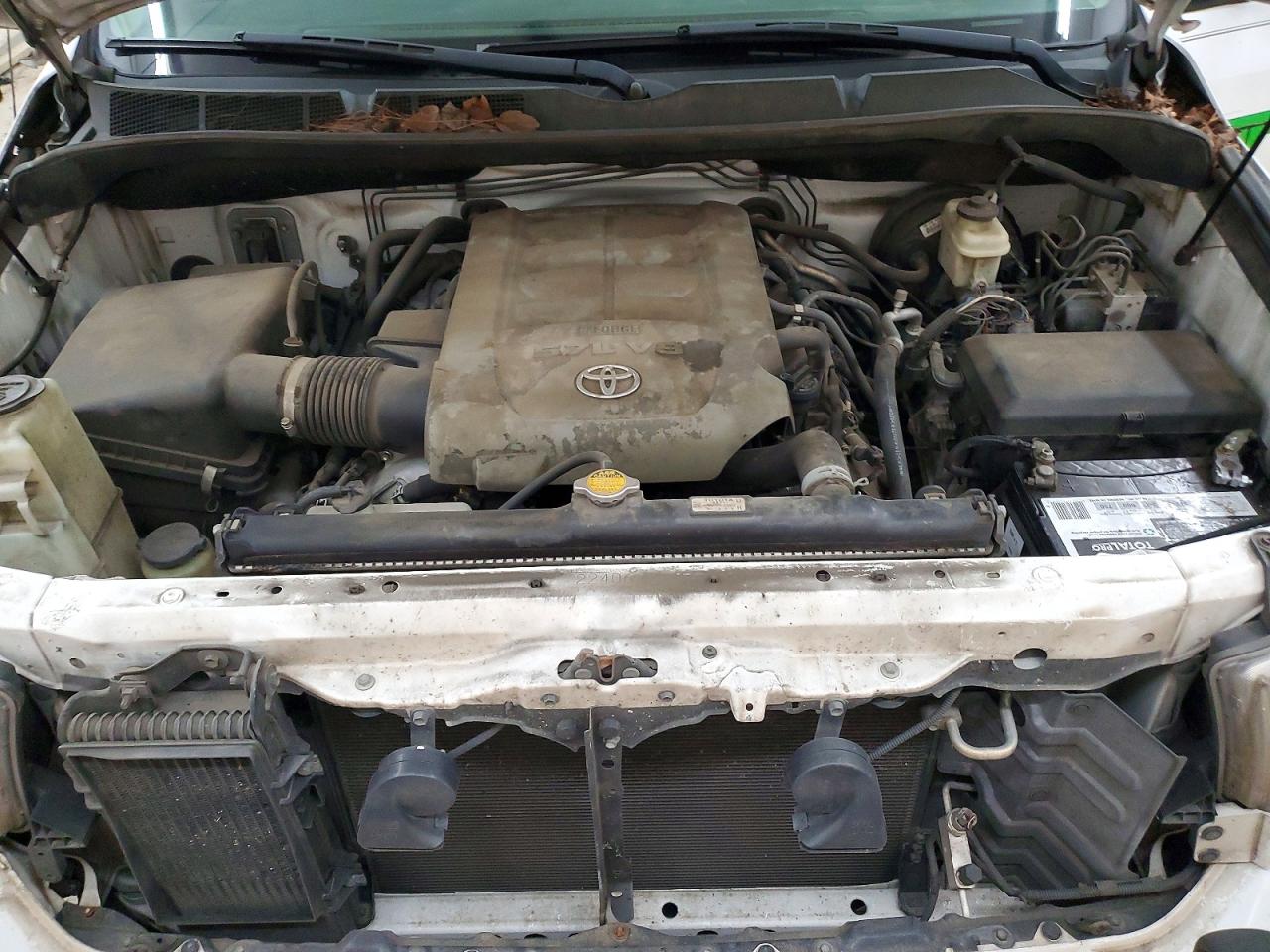 2007 Toyota Tundra Sr5 Белый vin: 5TFRV54167X024992