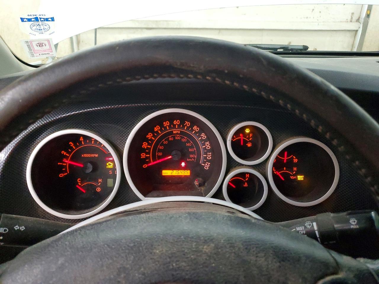 2007 Toyota Tundra Sr5 Белый vin: 5TFRV54167X024992