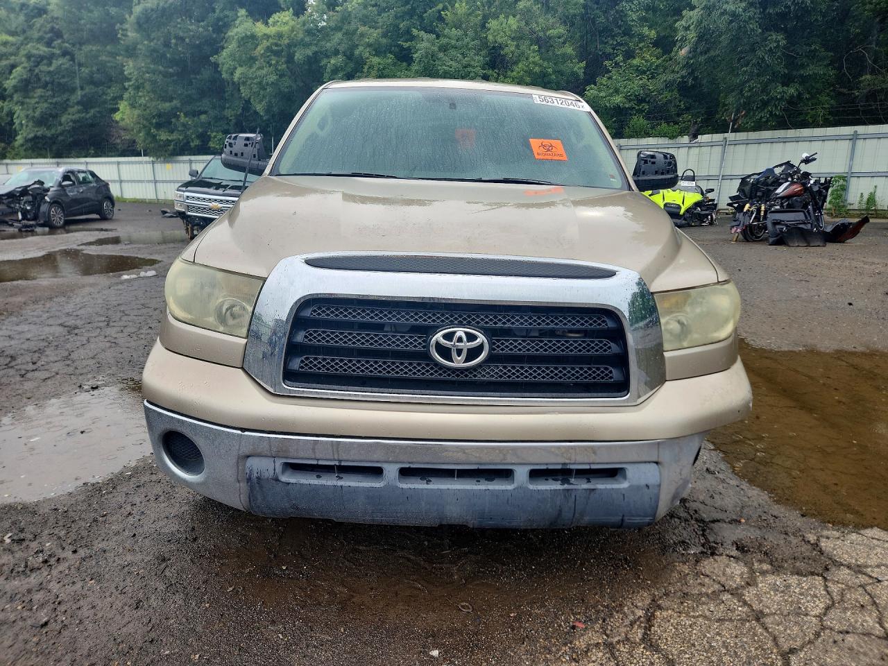 2007 Toyota Tundra Double Cab Sr5 Tan vin: 5TFRV54177X004699