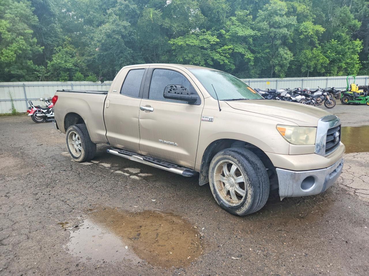 2007 Toyota Tundra Double Cab Sr5 Tan vin: 5TFRV54177X004699