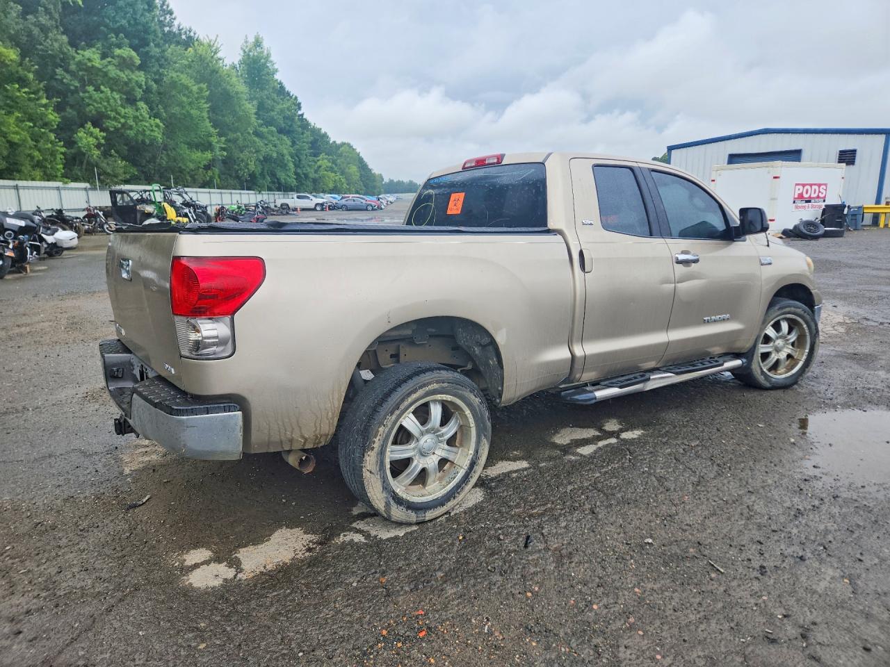 2007 Toyota Tundra Double Cab Sr5 Tan vin: 5TFRV54177X004699