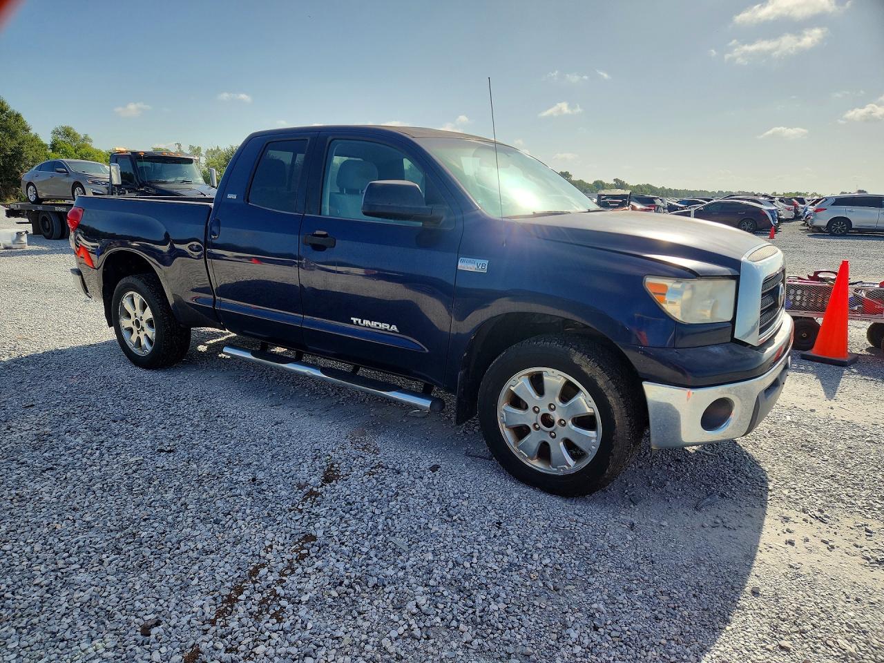 2009 Toyota Tundra Sr5 Blue vin: 5TFRV54179X071922