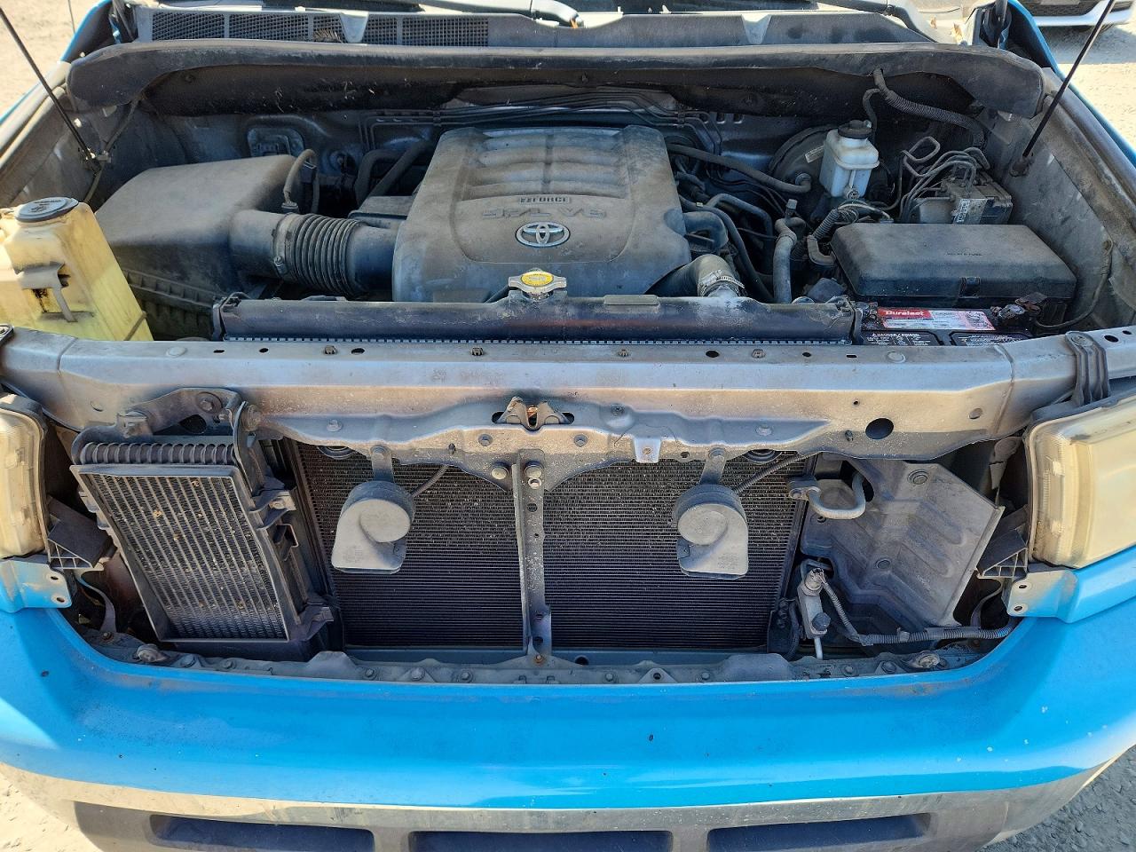2007 Toyota Tundra Sr5 Blue vin: 5TFRV54187X008633