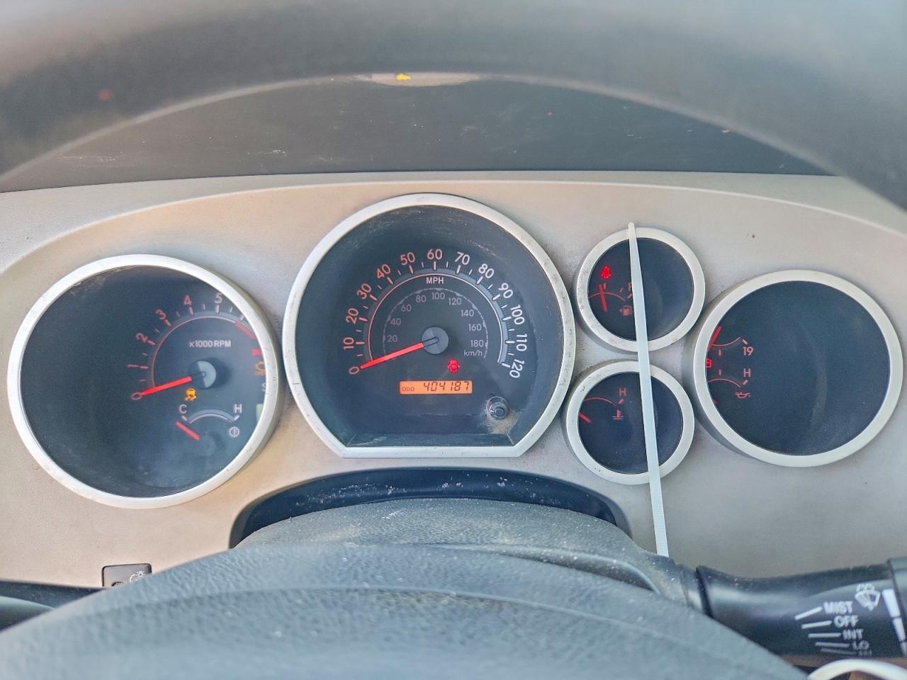 2007 Toyota Tundra Sr5 Blue vin: 5TFRV54187X008633