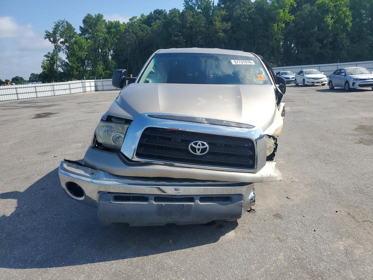 2007 Toyota Tundra Double Cab Sr5 Gold vin: 5TFRV54187X010642