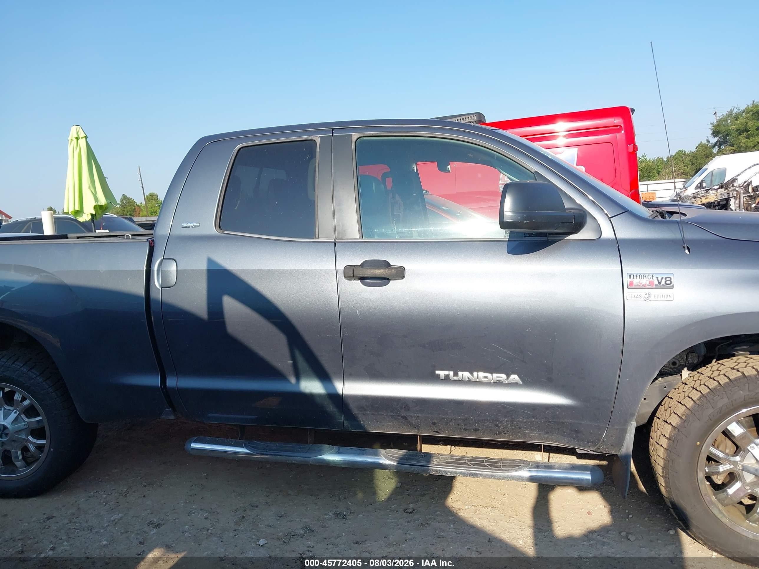 2007 Toyota Tundra Sr5 V8 Gray vin: 5TFRV54187X023066