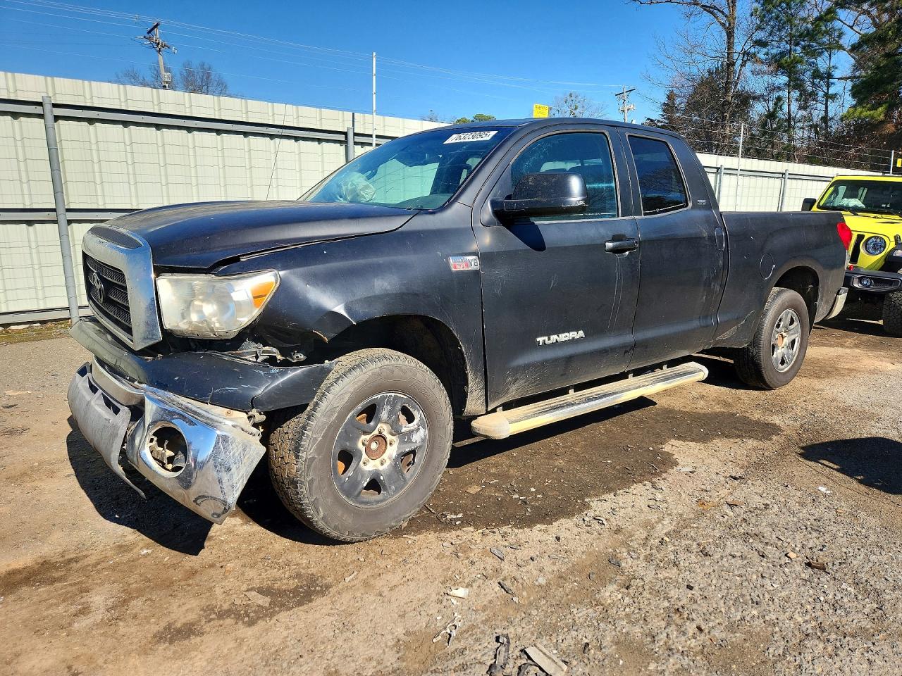 2008 Toyota Tundra Sr5 Black vin: 5TFRV54188X036773