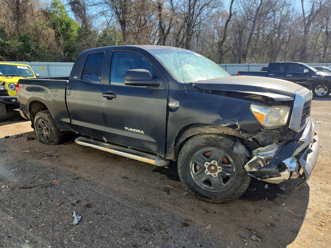 2008 Toyota Tundra Sr5 Black vin: 5TFRV54188X036773