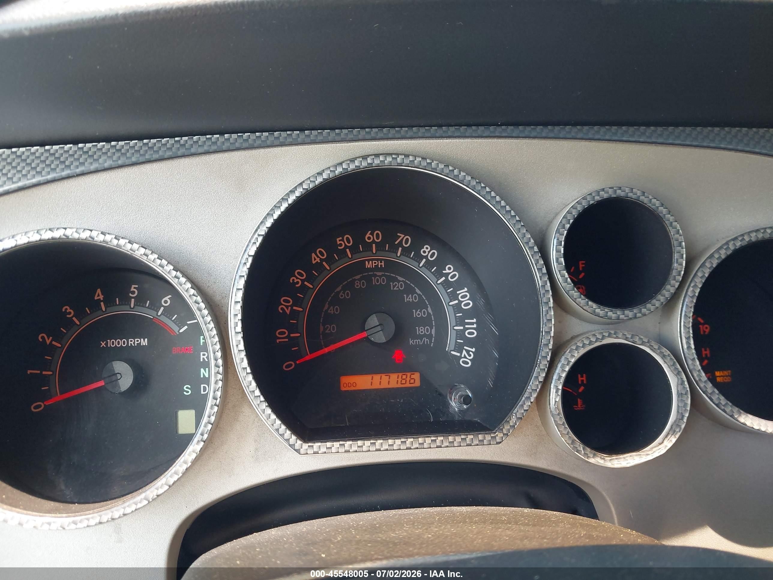 2008 Toyota Tundra Sr5 5.7l V8 Blue vin: 5TFRV54188X048454