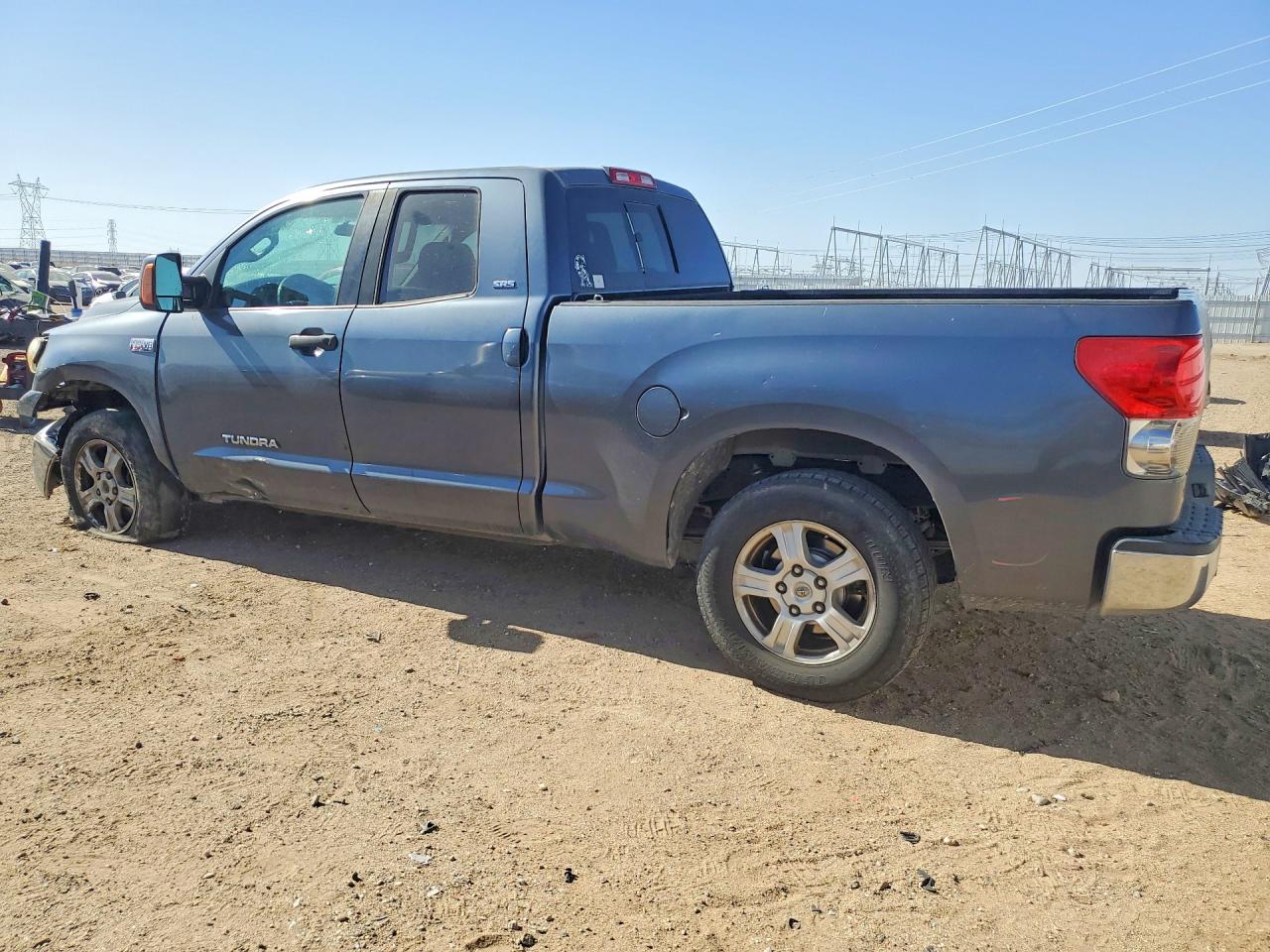 2007 Toyota Tundra Double Cab Sr5 Charcoal vin: 5TFRV54197X010827