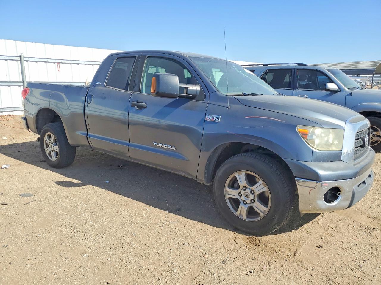 2007 Toyota Tundra Double Cab Sr5 Charcoal vin: 5TFRV54197X010827