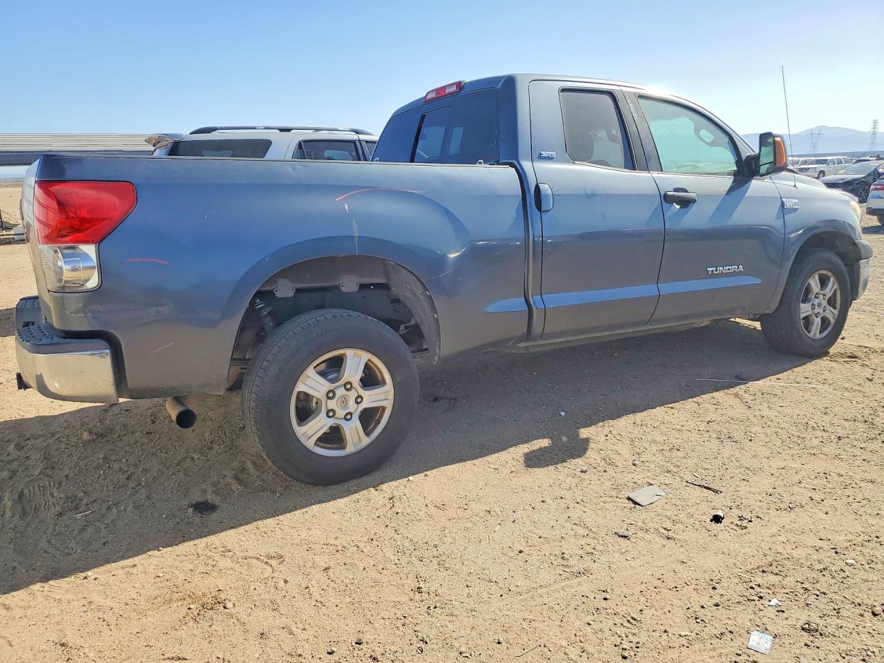 2007 Toyota Tundra Double Cab Sr5 Charcoal vin: 5TFRV54197X010827