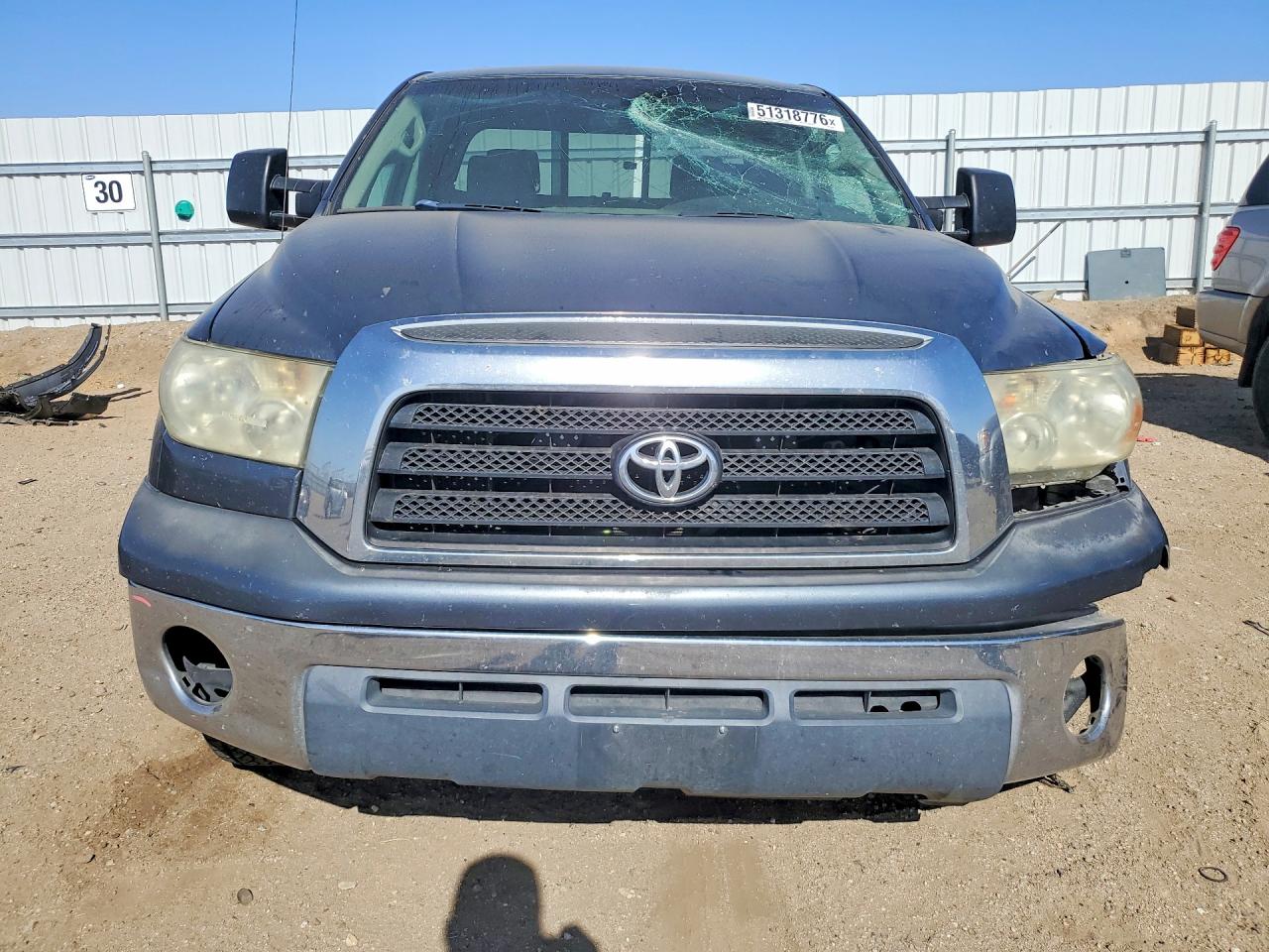2007 Toyota Tundra Double Cab Sr5 Charcoal vin: 5TFRV54197X010827