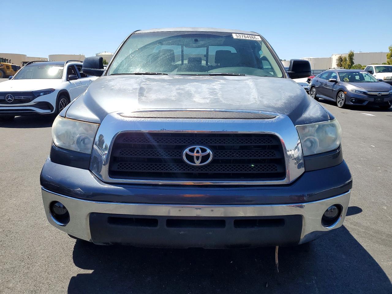 2007 Toyota Tundra Sr5 Gray vin: 5TFRV54197X025974