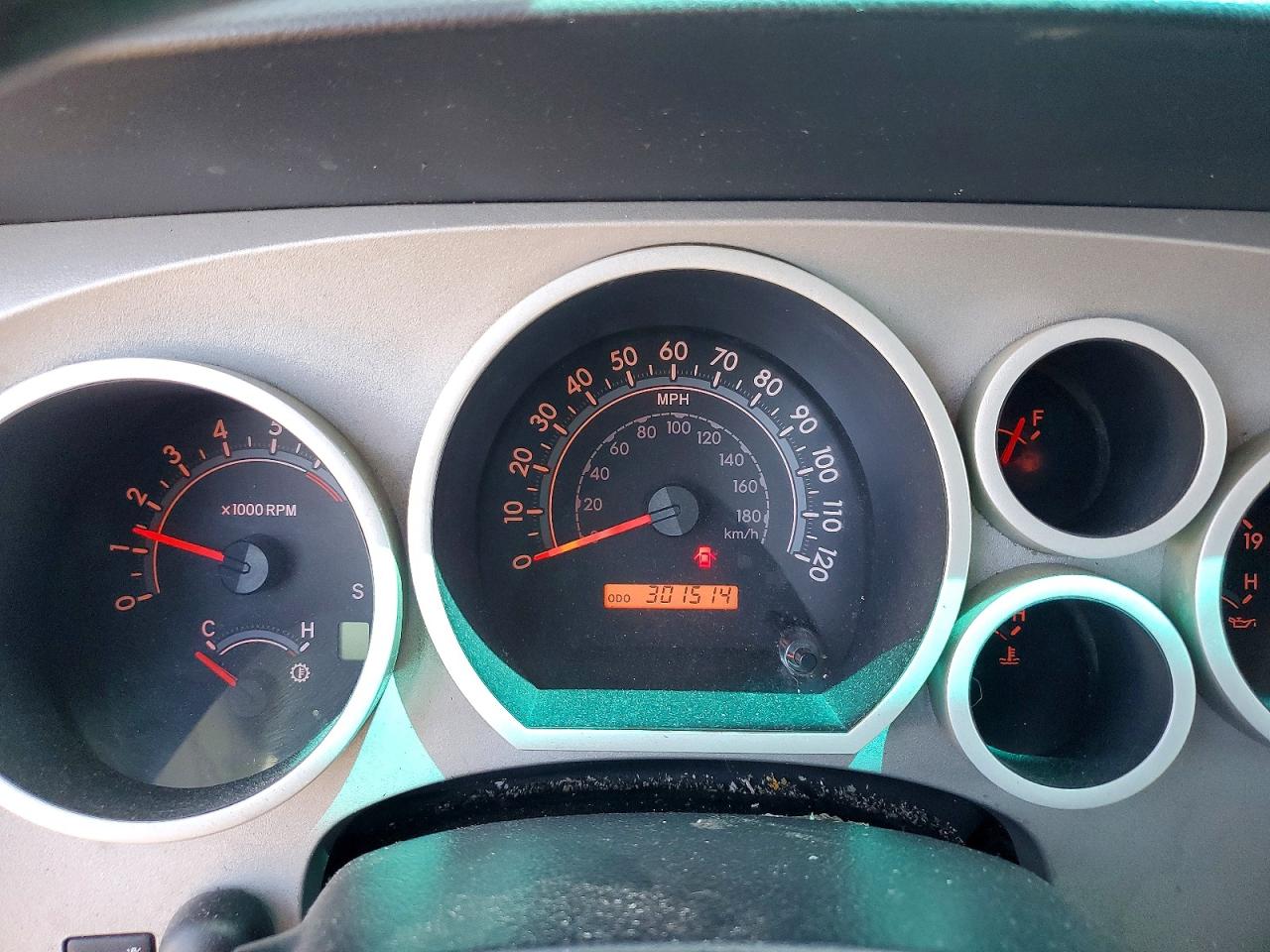 2007 Toyota Tundra Sr5 Gray vin: 5TFRV54197X025974