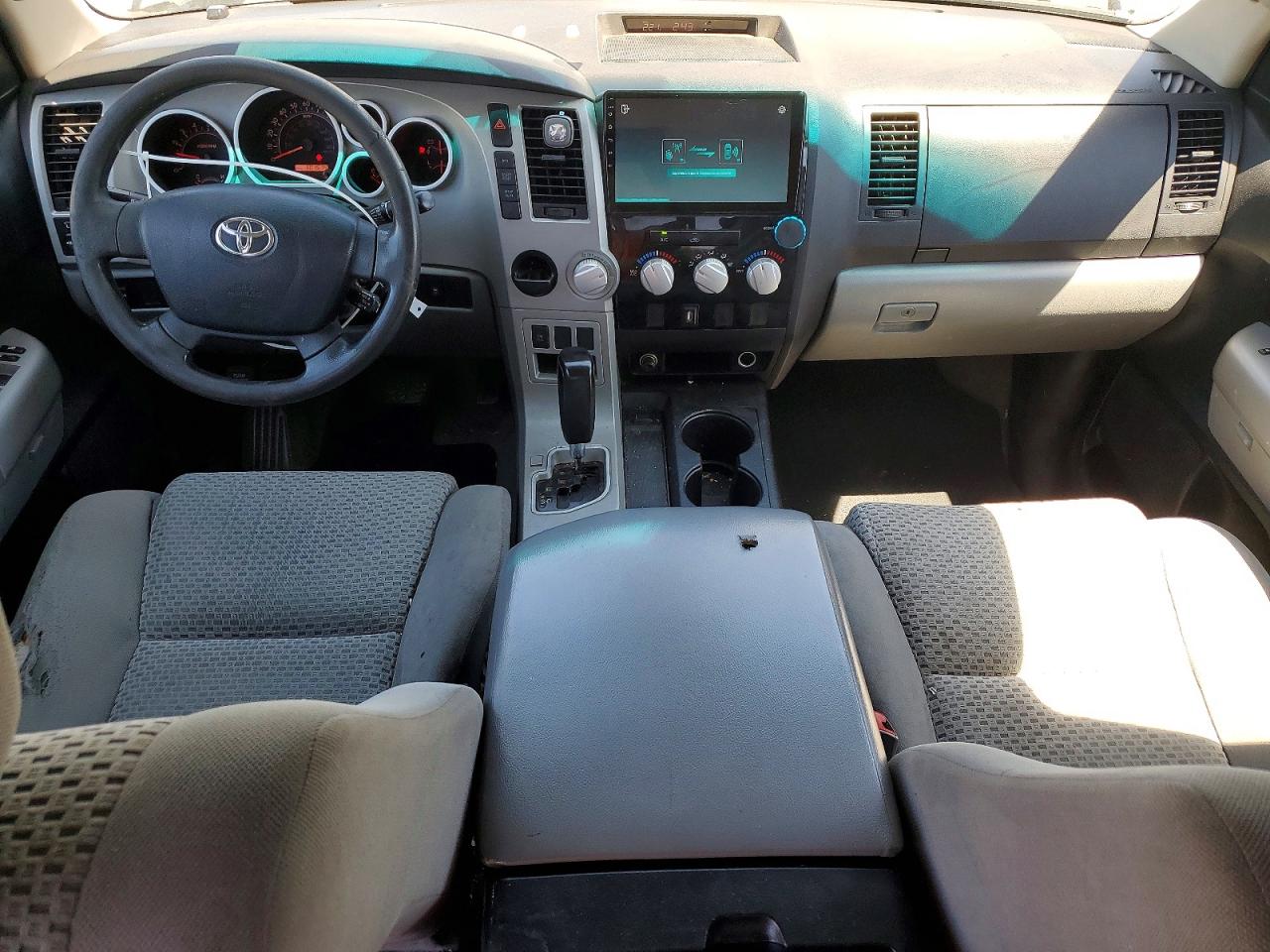 2007 Toyota Tundra Sr5 Gray vin: 5TFRV54197X025974