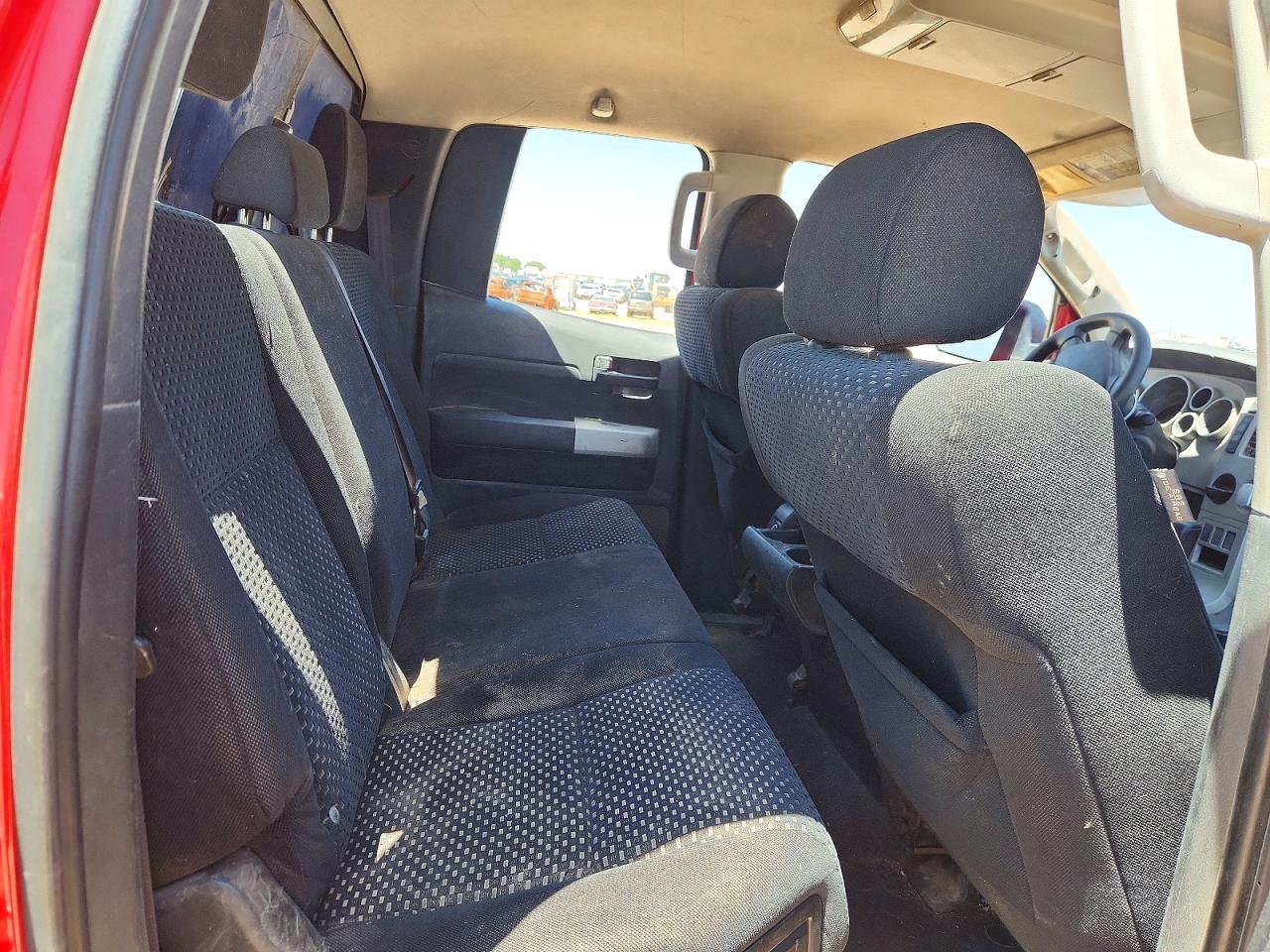 2007 Toyota Tundra Sr5 Красный vin: 5TFRV54197X030379