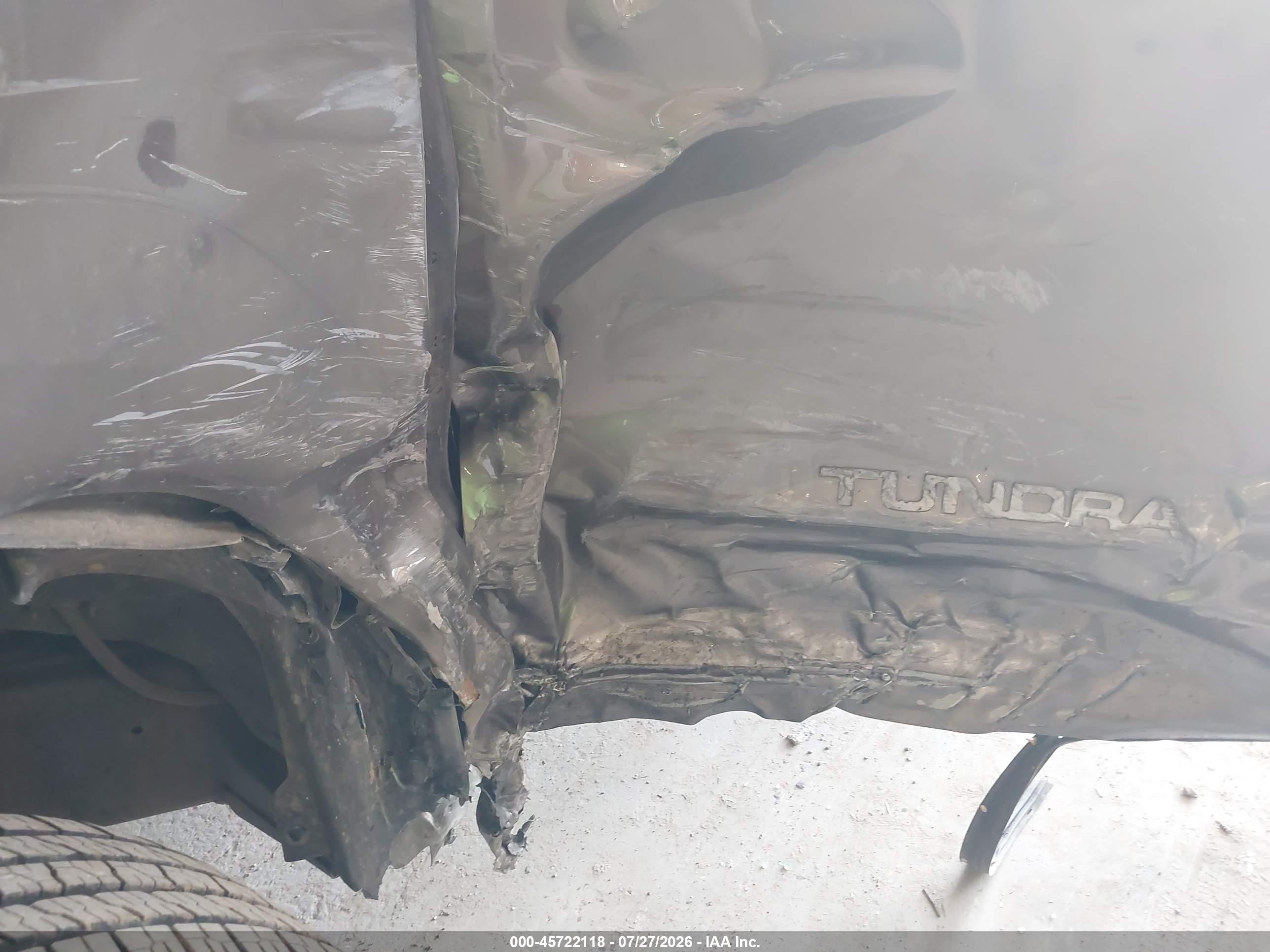 2008 Toyota Tundra Sr5 5.7l V8 Brown vin: 5TFRV54198X054389
