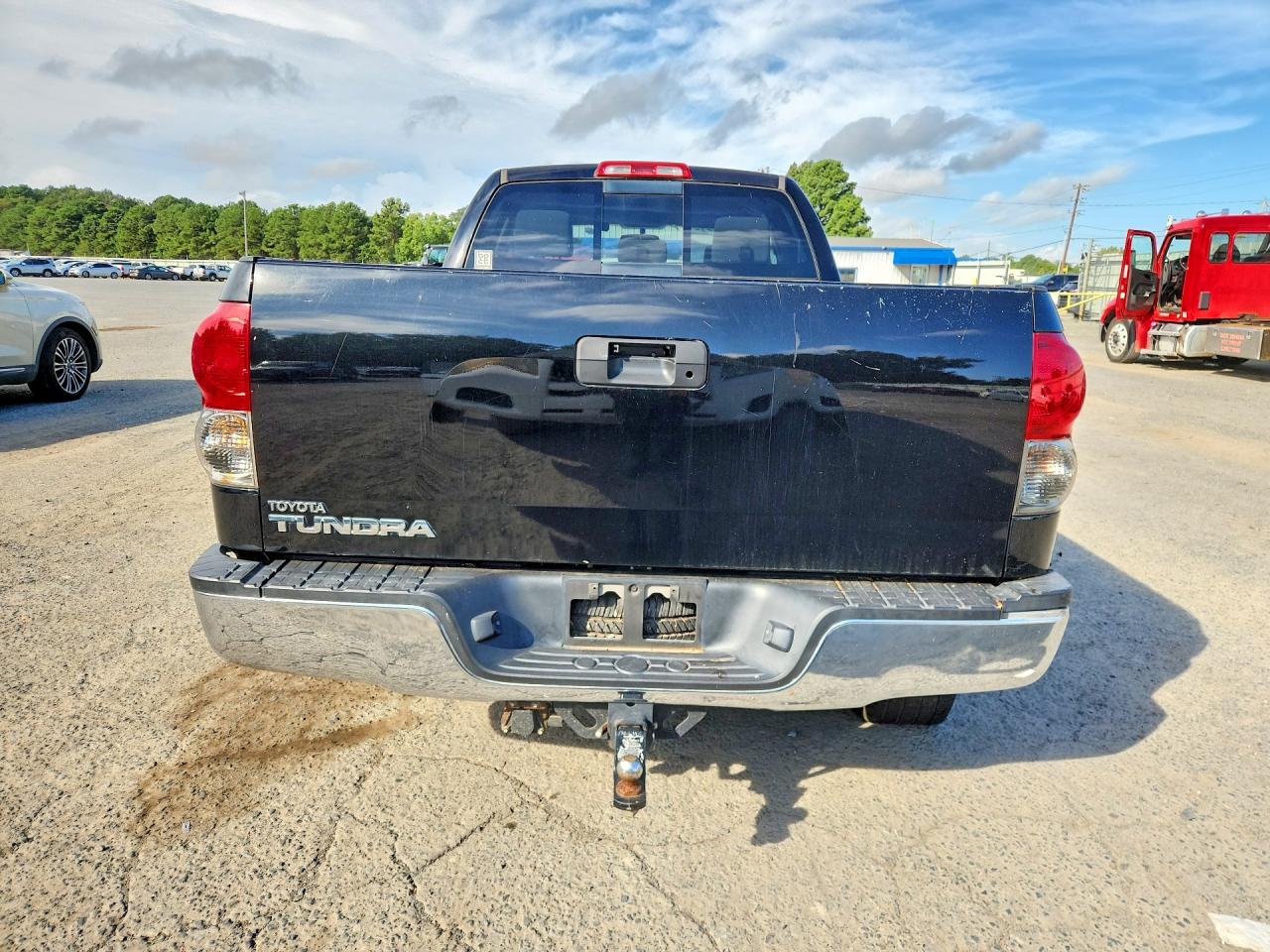 2008 Toyota Tundra Sr5 Черный vin: 5TFRV54198X062055
