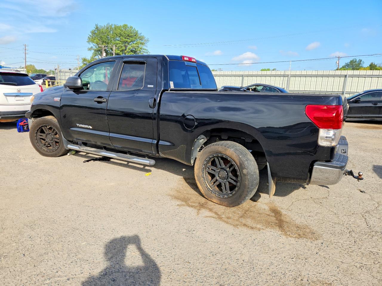 2008 Toyota Tundra Sr5 Черный vin: 5TFRV54198X062055