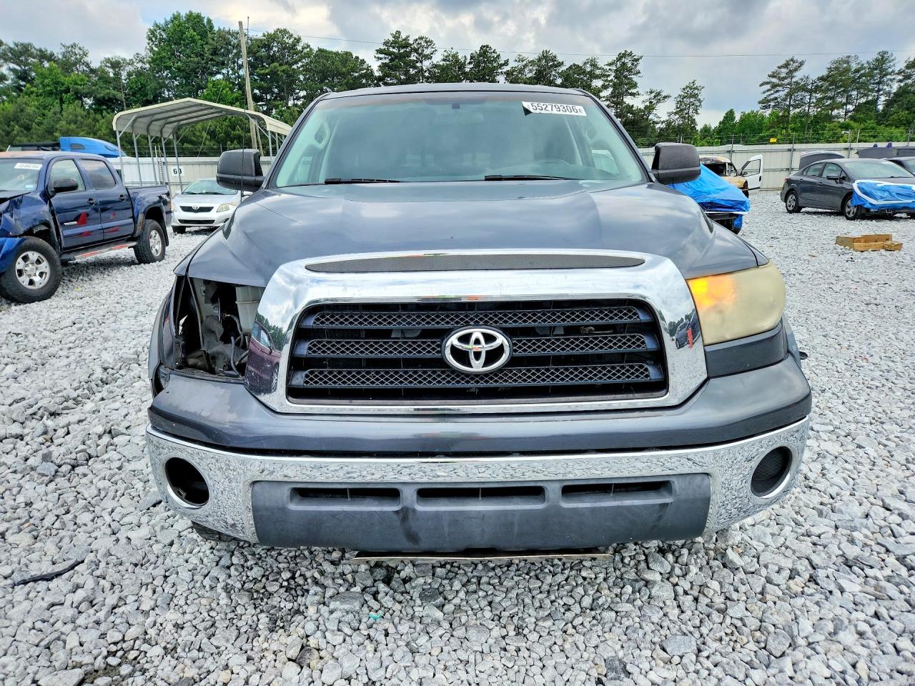 2007 Toyota Tundra Double Cab Sr5 Charcoal vin: 5TFRV541X7X013025