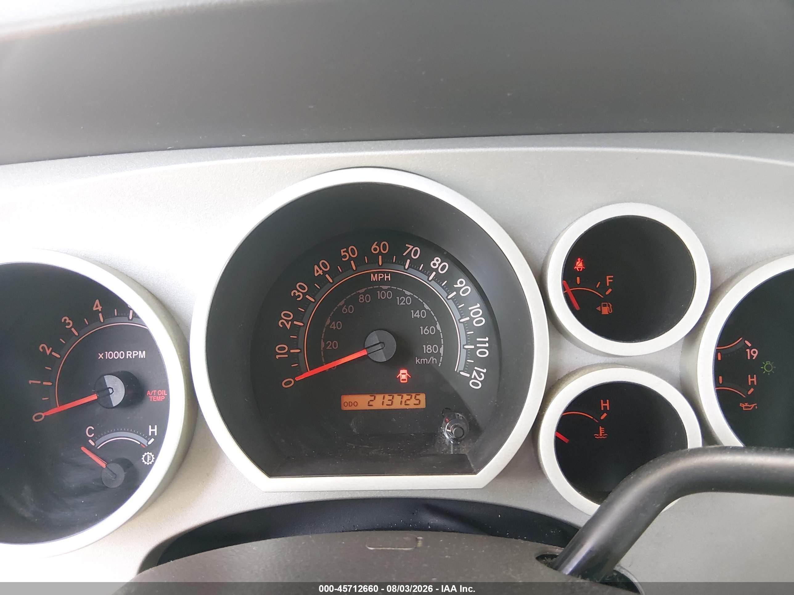 2007 Toyota Tundra Sr5 V8 Black vin: 5TFRV541X7X016328