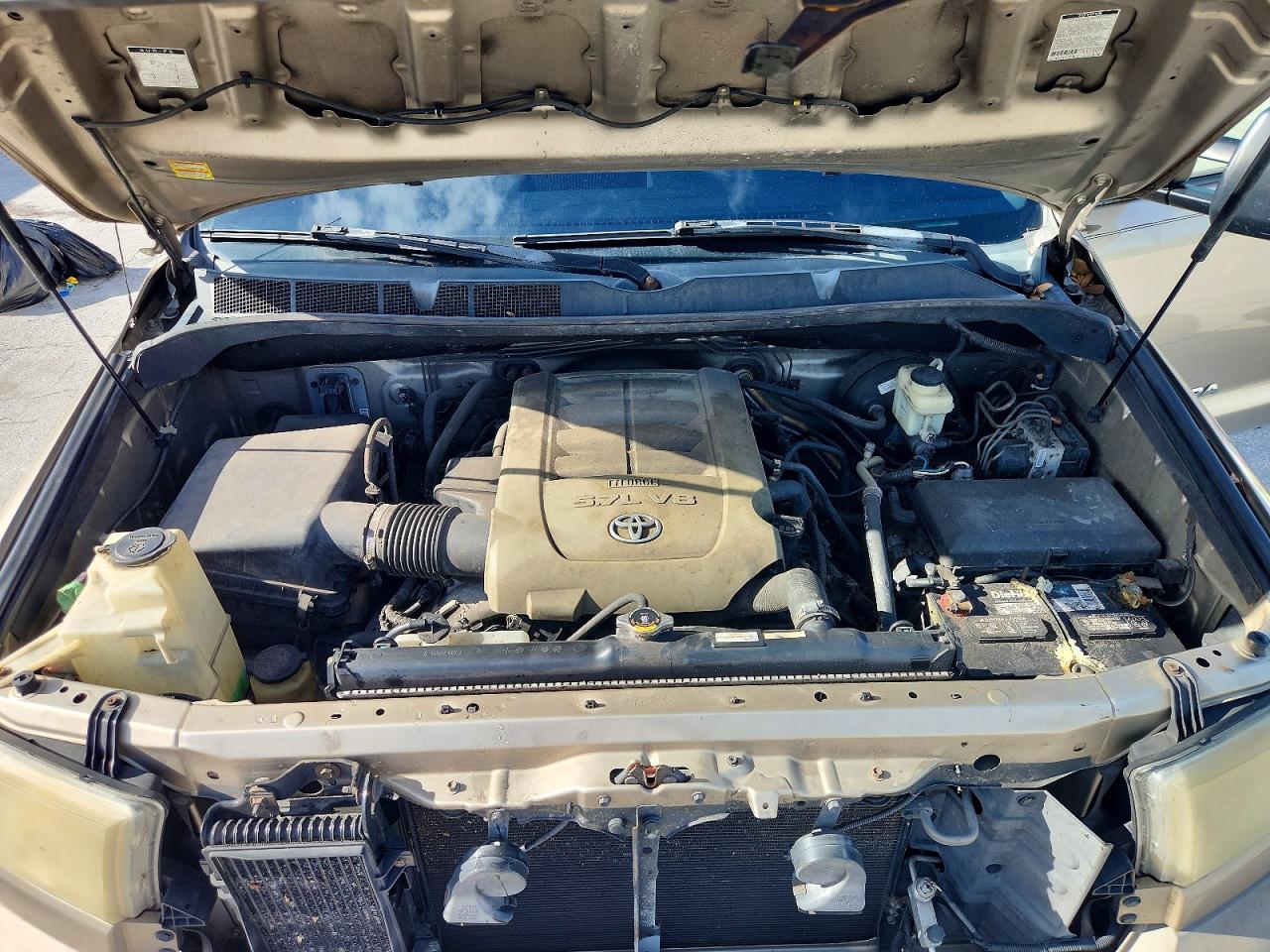 2007 Toyota Tundra Sr5 Tan vin: 5TFRV541X7X026373