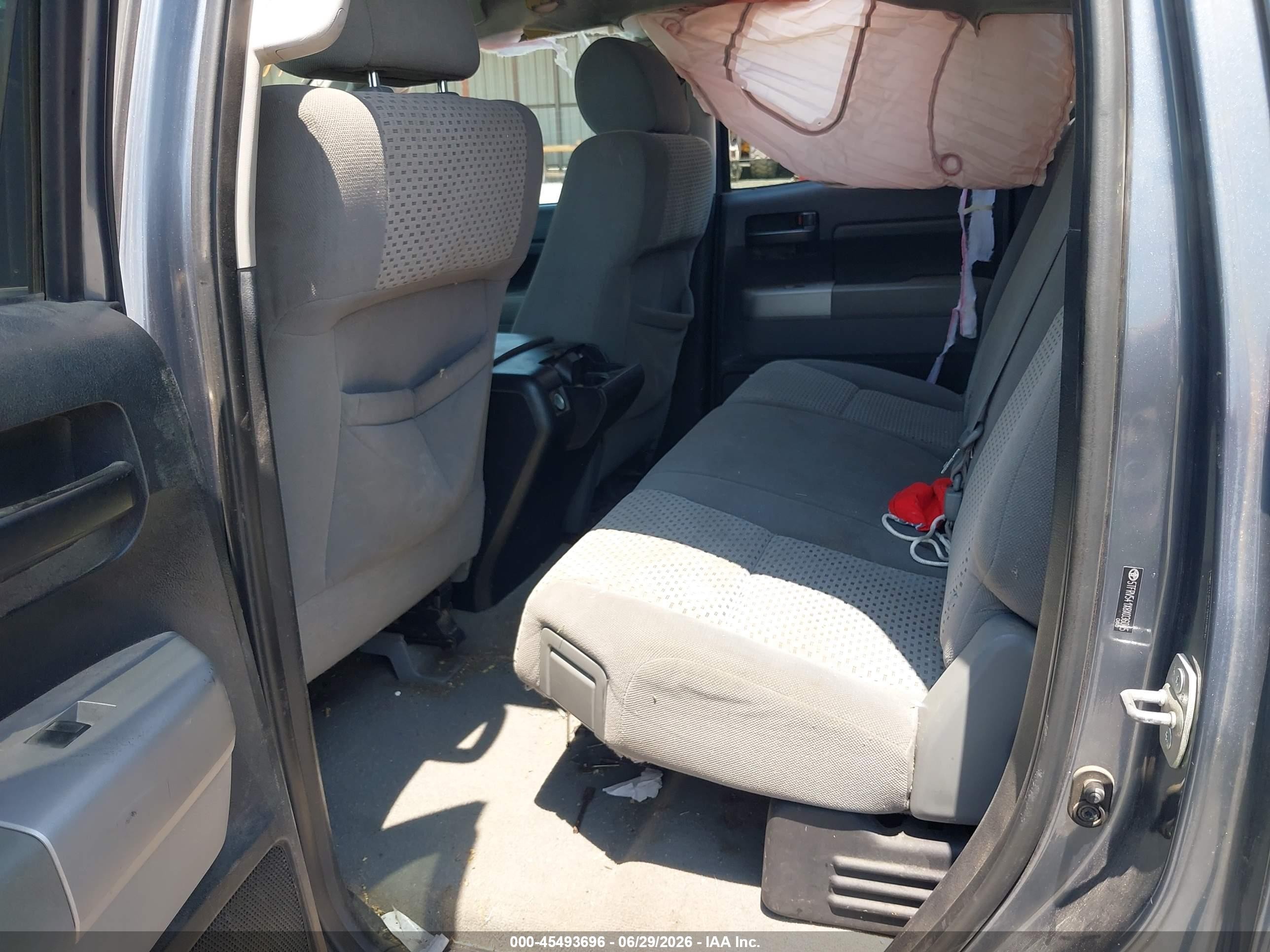 2008 Toyota Tundra Sr5 5.7l V8 Blue vin: 5TFRV541X8X036015