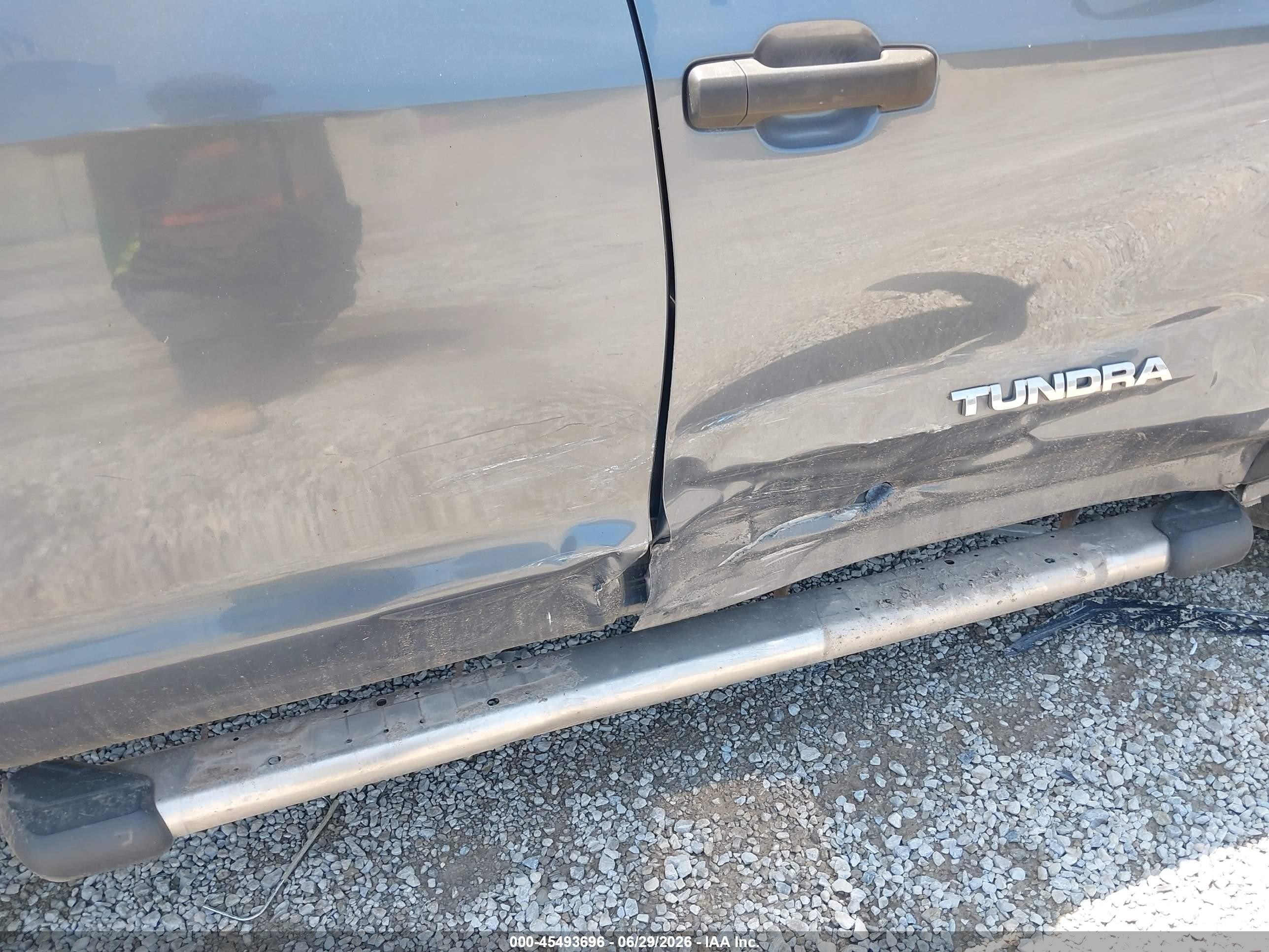 2008 Toyota Tundra Sr5 5.7l V8 Blue vin: 5TFRV541X8X036015