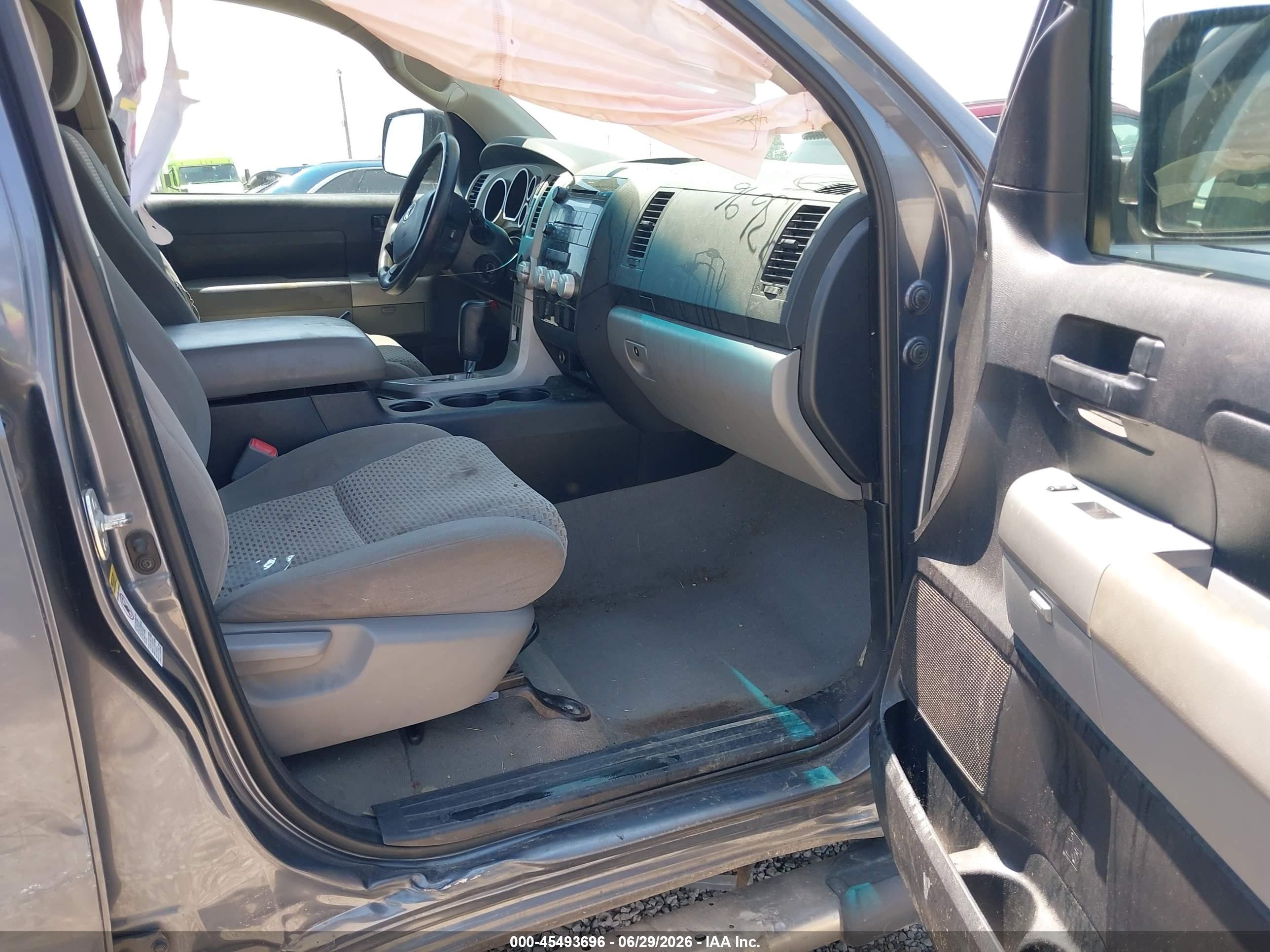 2008 Toyota Tundra Sr5 5.7l V8 Blue vin: 5TFRV541X8X036015