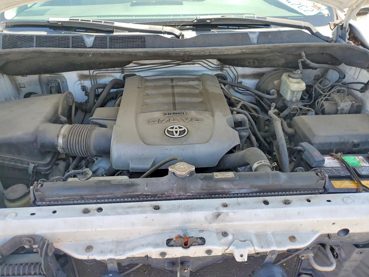 2008 Toyota Tundra Grade Белый vin: 5TFRV541X8X043580