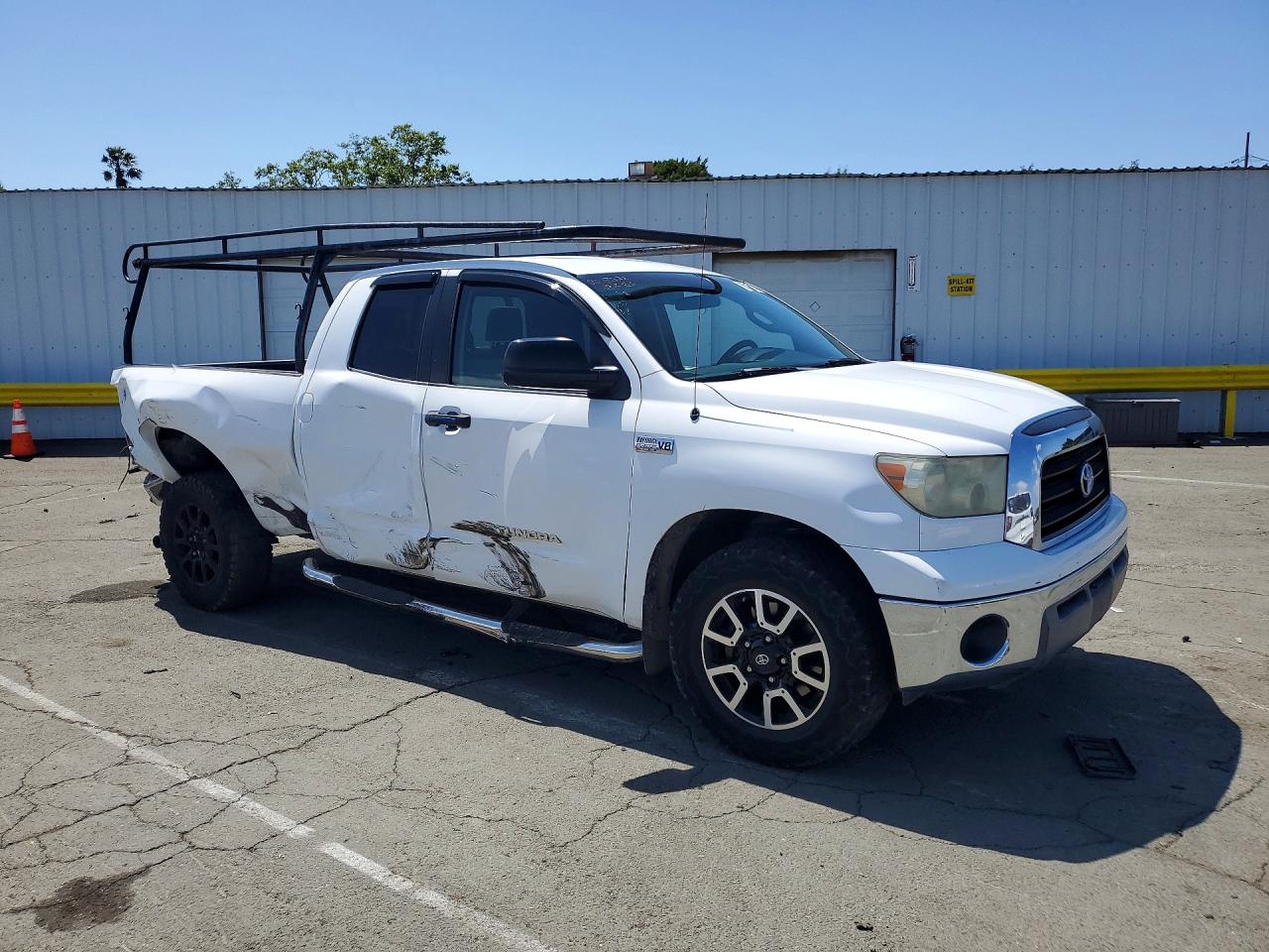2008 Toyota Tundra Grade Белый vin: 5TFRV541X8X043580