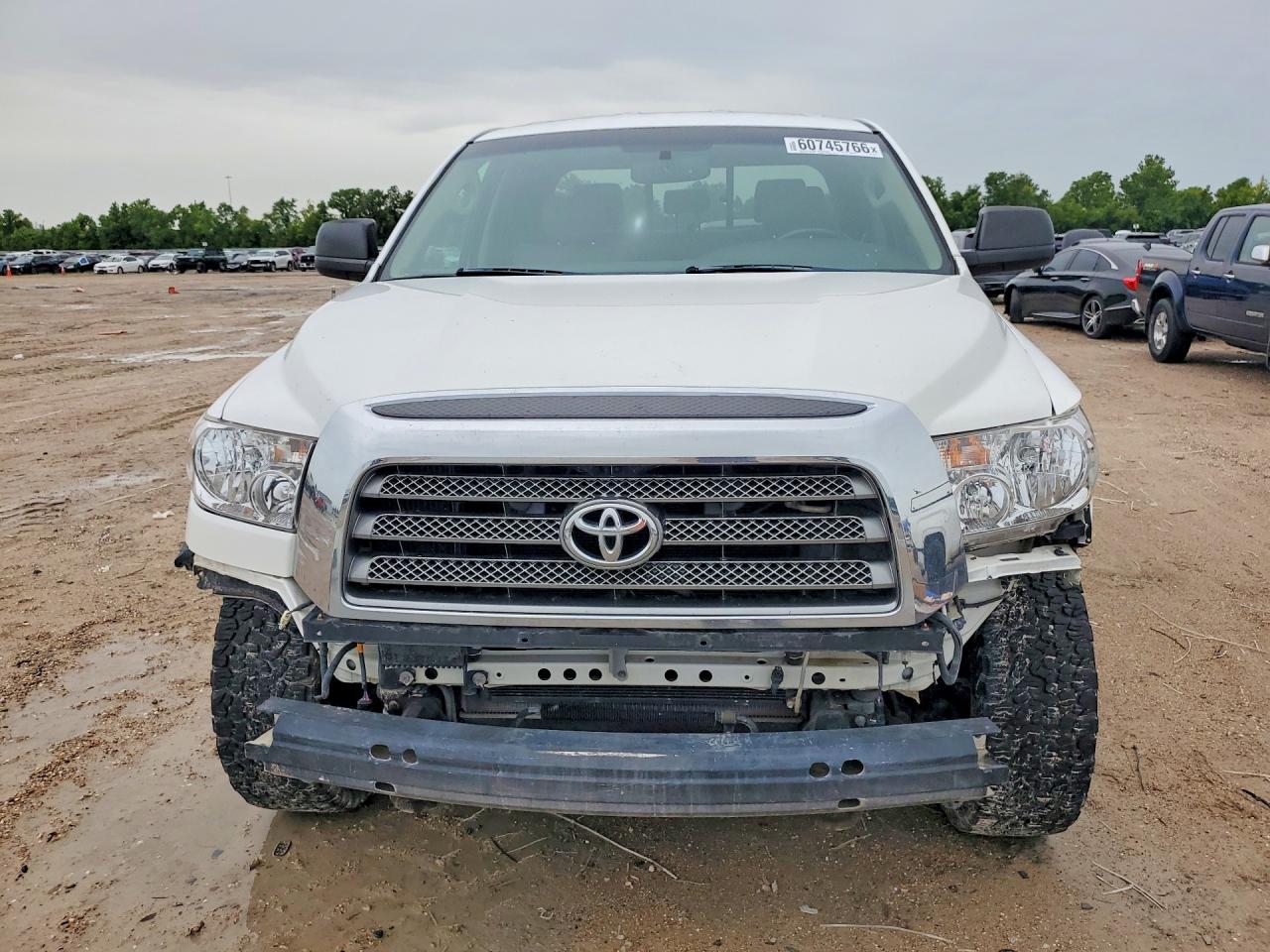 2007 Toyota Tundra Double Cab Limited White vin: 5TFRV58127X023431