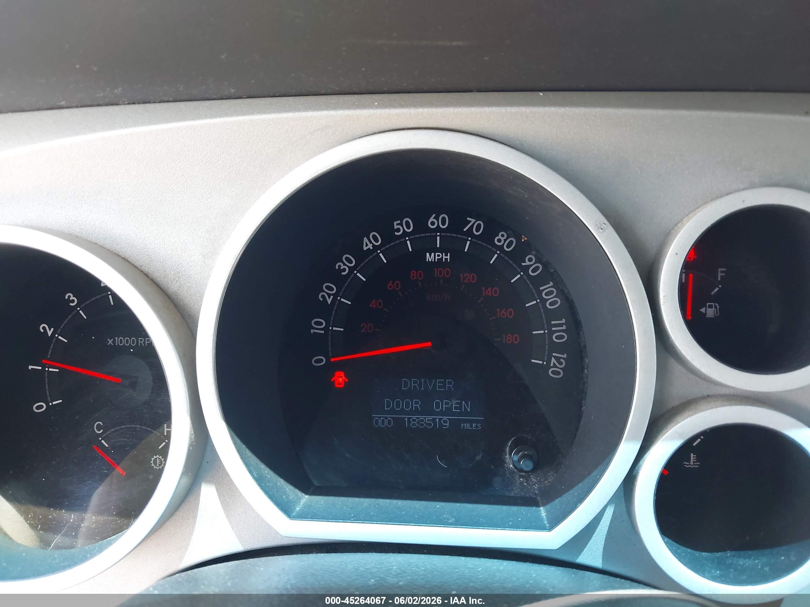 2008 Toyota Tundra Limited 5.7l V8 Blue vin: 5TFRV58128X050033