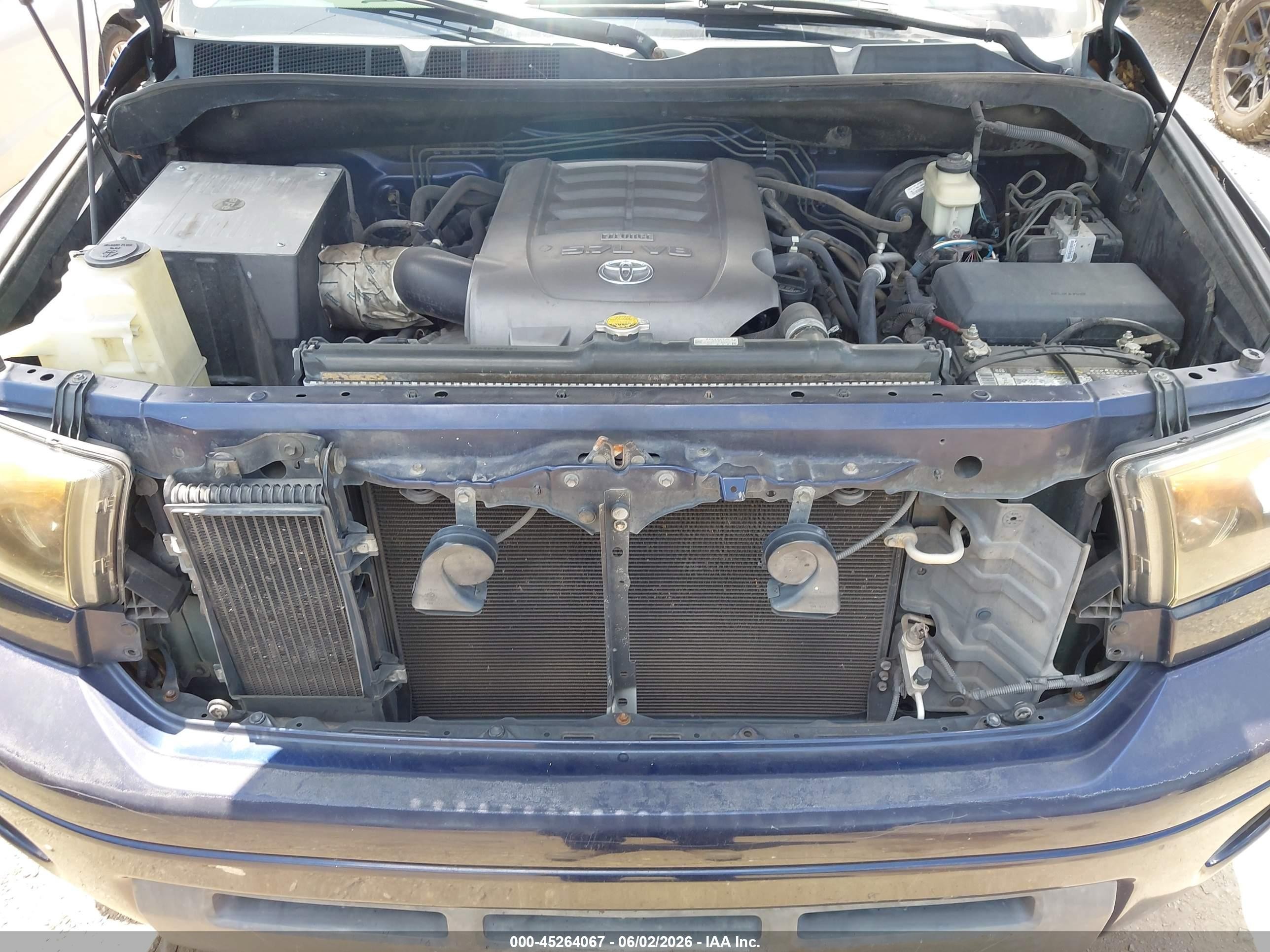 2008 Toyota Tundra Limited 5.7l V8 Blue vin: 5TFRV58128X050033