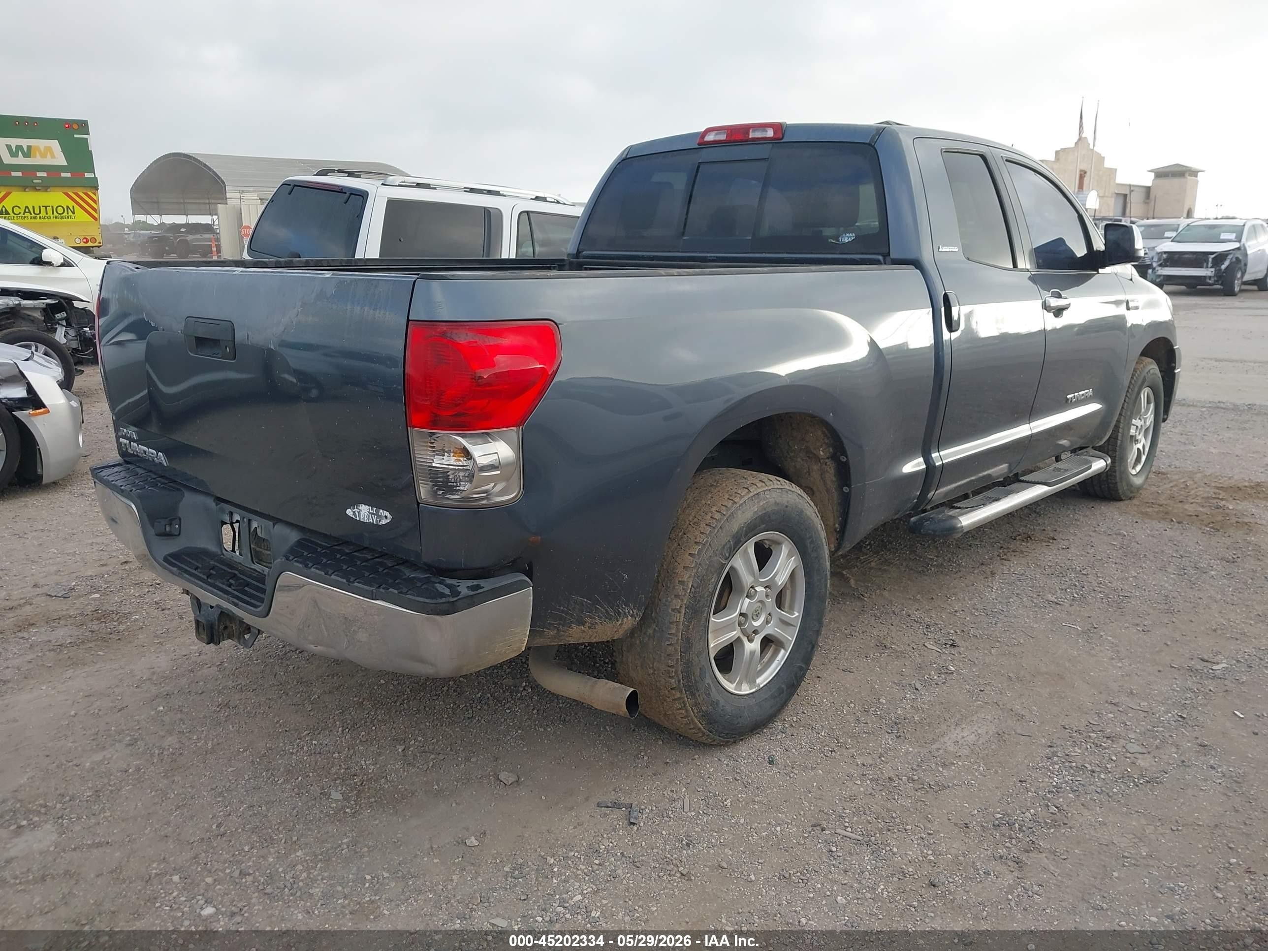2007 Toyota Tundra Limited 5.7l V8 Gray vin: 5TFRV58137X021817