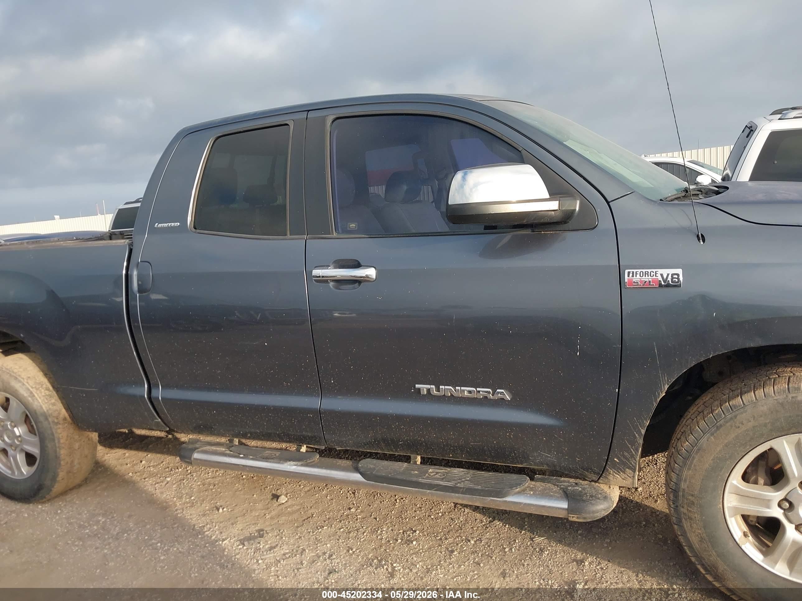 2007 Toyota Tundra Limited 5.7l V8 Gray vin: 5TFRV58137X021817