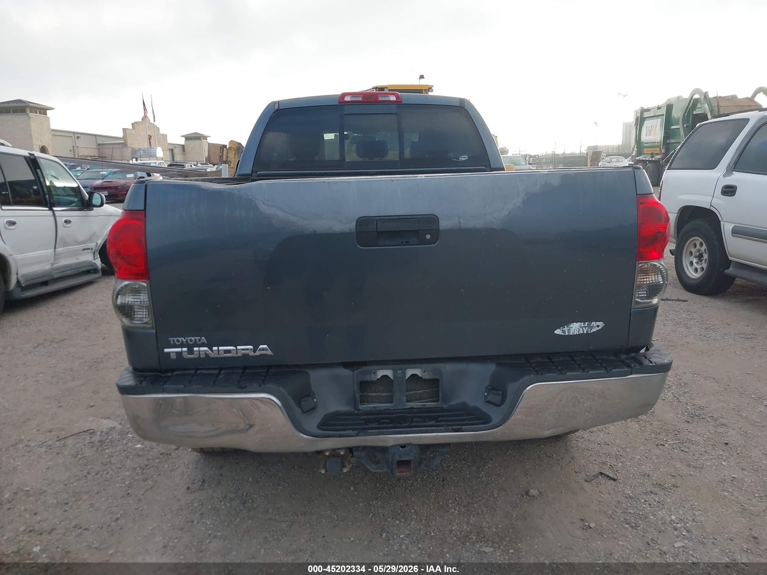 2007 Toyota Tundra Limited 5.7l V8 Gray vin: 5TFRV58137X021817