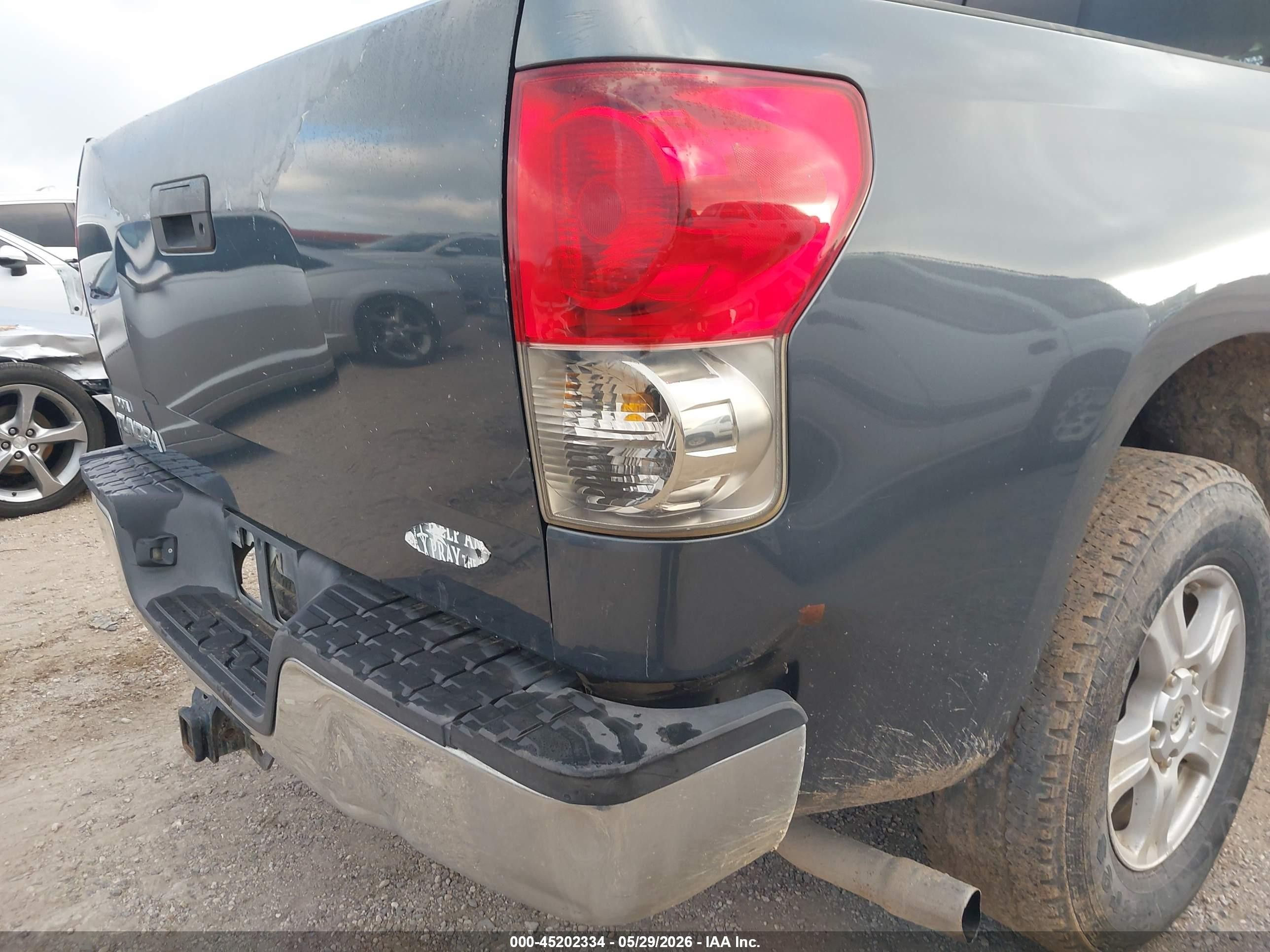 2007 Toyota Tundra Limited 5.7l V8 Gray vin: 5TFRV58137X021817