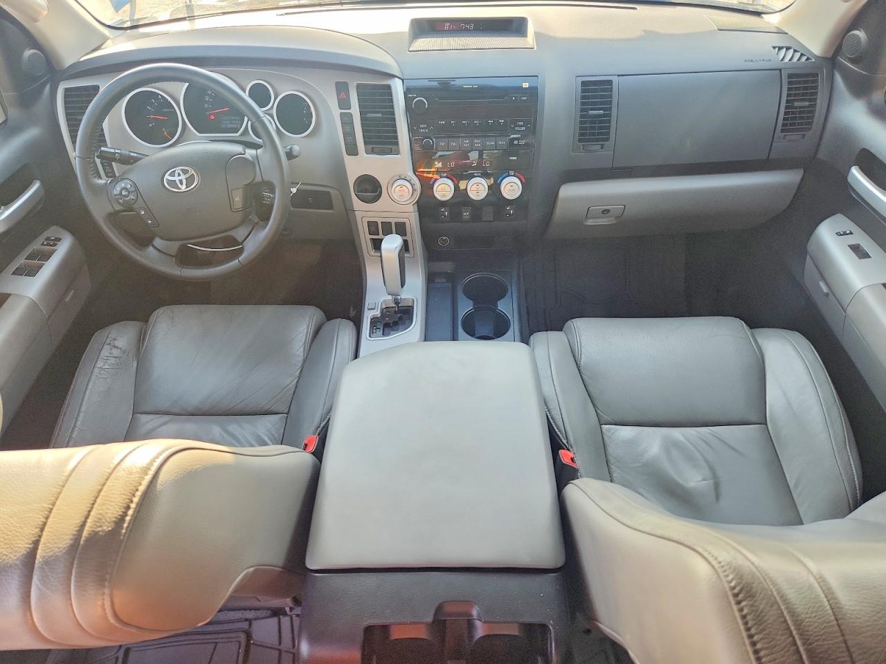 2007 Toyota Tundra Double Cab Limited Silver vin: 5TFRV58147X006825