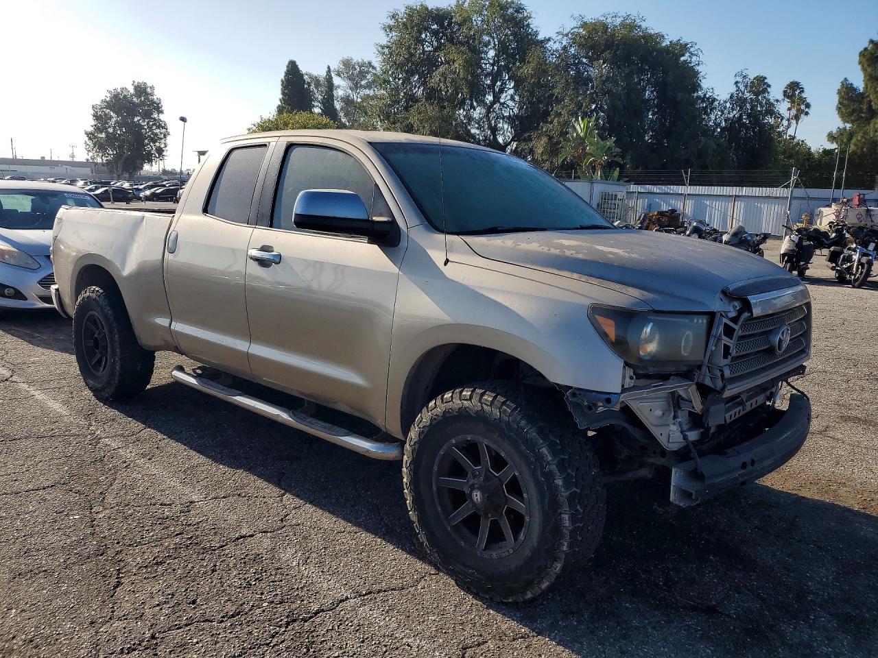 2008 Toyota Tundra Double Cab Limited Tan vin: 5TFRV58168X041755