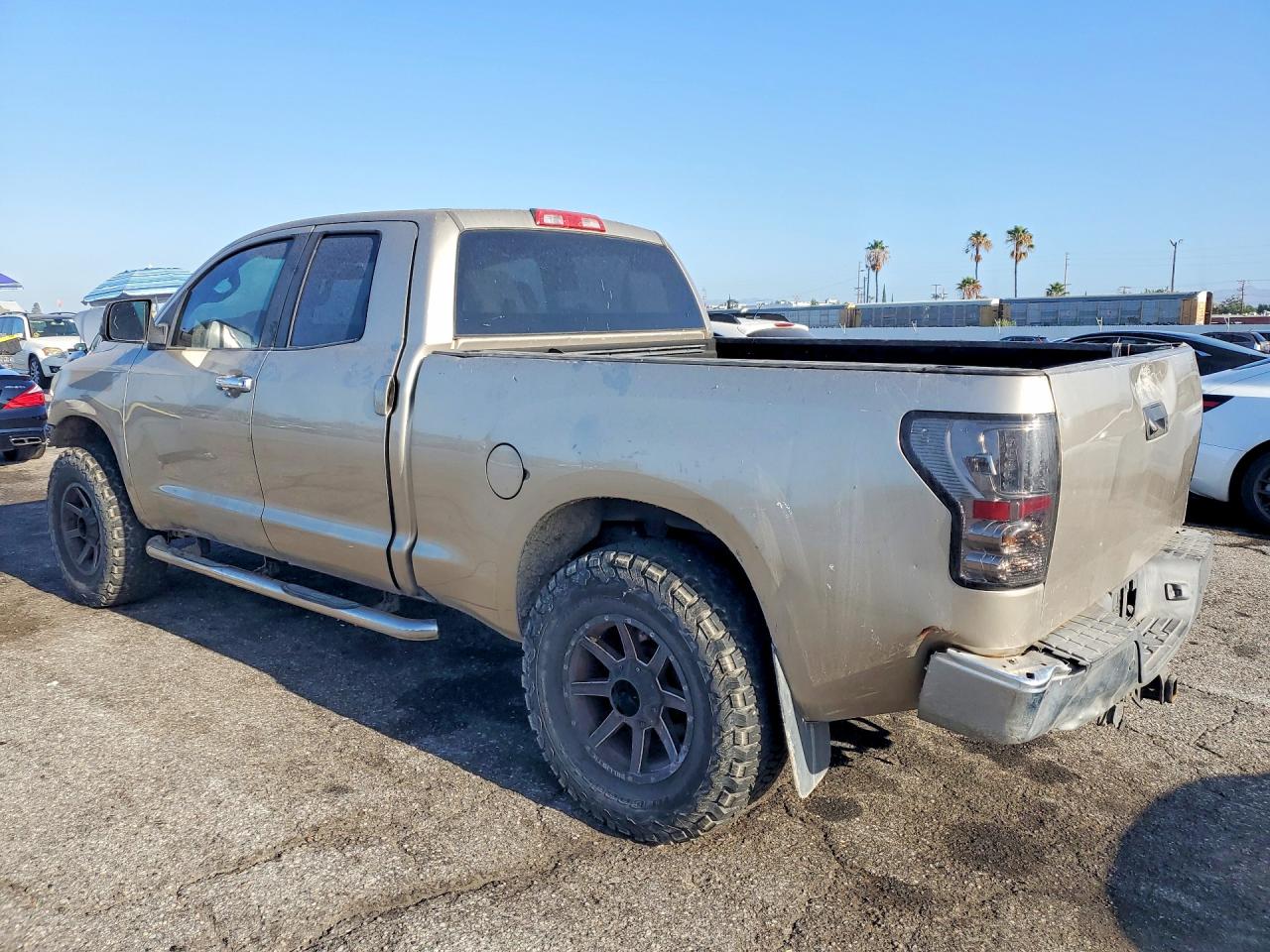 2008 Toyota Tundra Double Cab Limited Tan vin: 5TFRV58168X041755