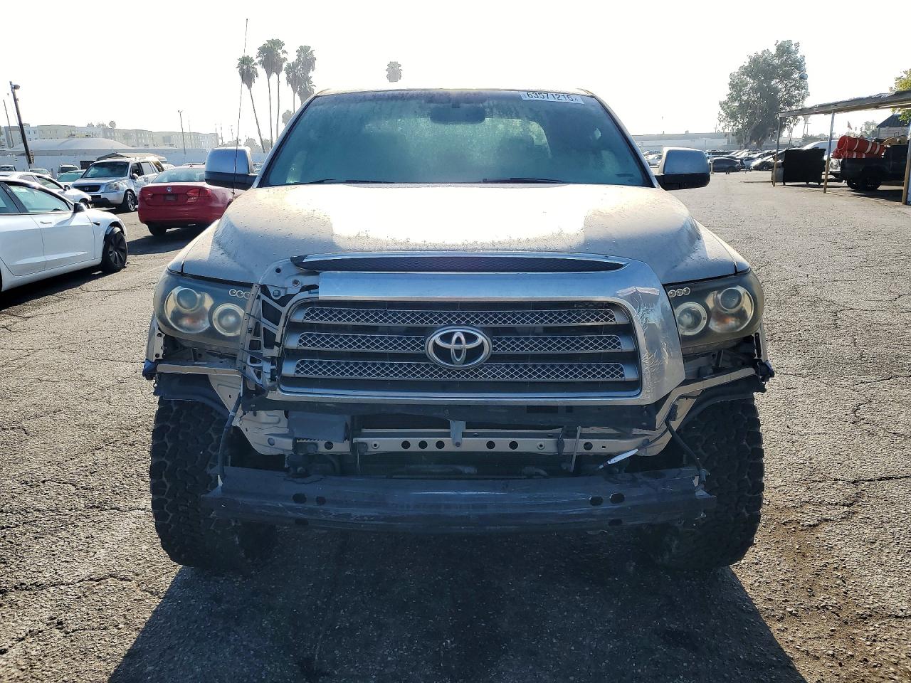 2008 Toyota Tundra Double Cab Limited Tan vin: 5TFRV58168X041755